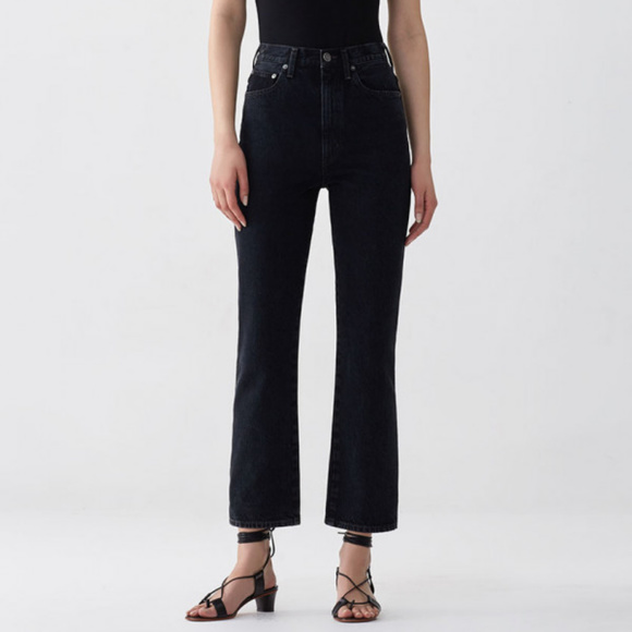 agolde pinch waist jeans pepper